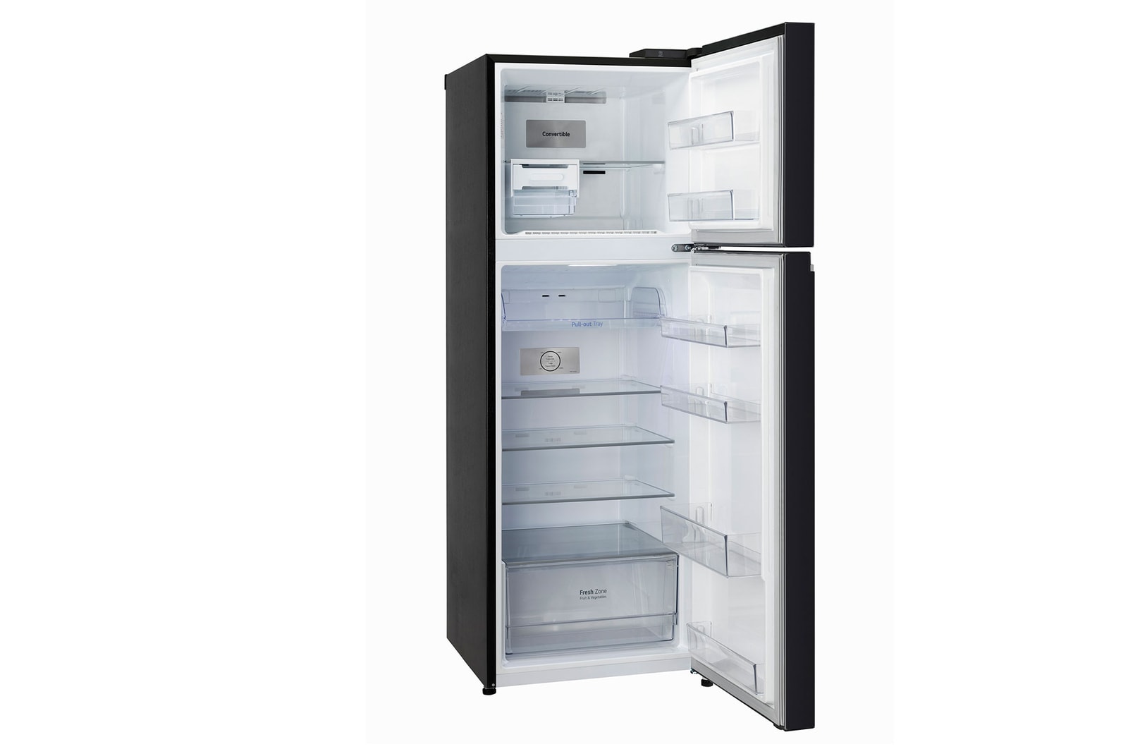 left view with door open