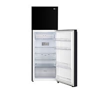 front view with bottom door open