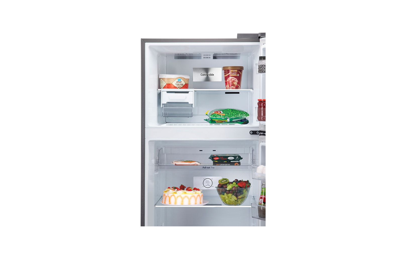 detail view of top section