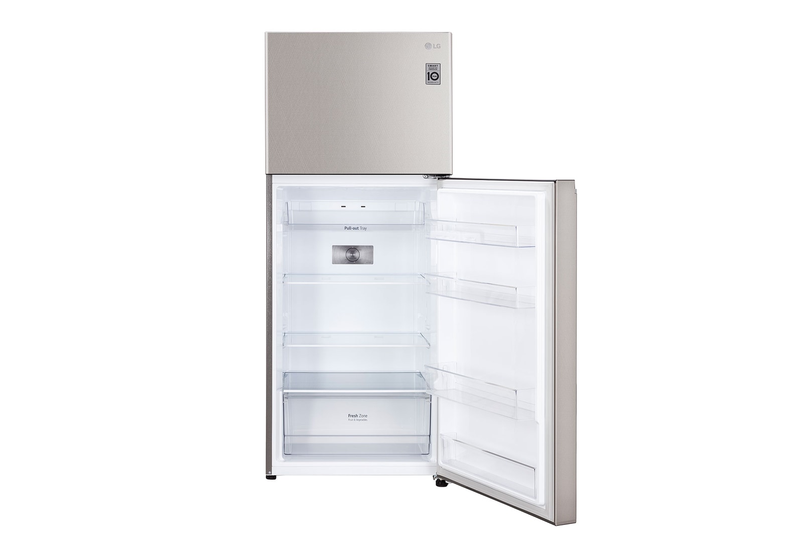 bottom door open view