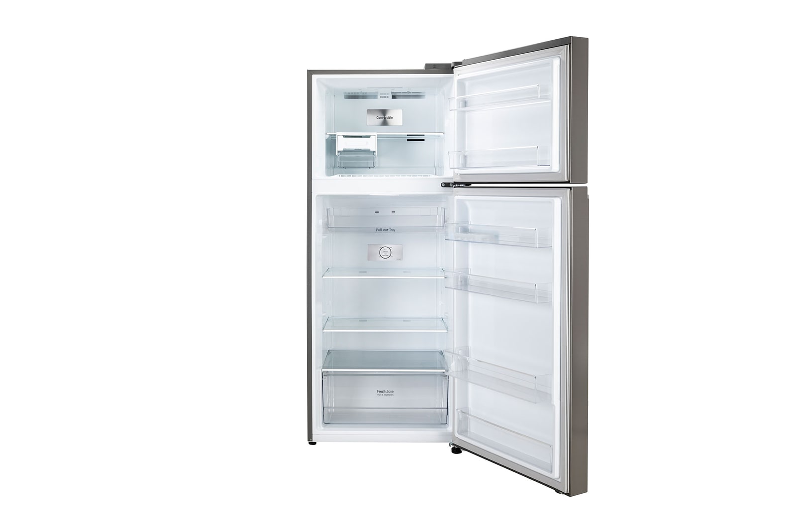 LG GL-S422SPZX Refrigerators-Front-View-Bottom-Door-Open