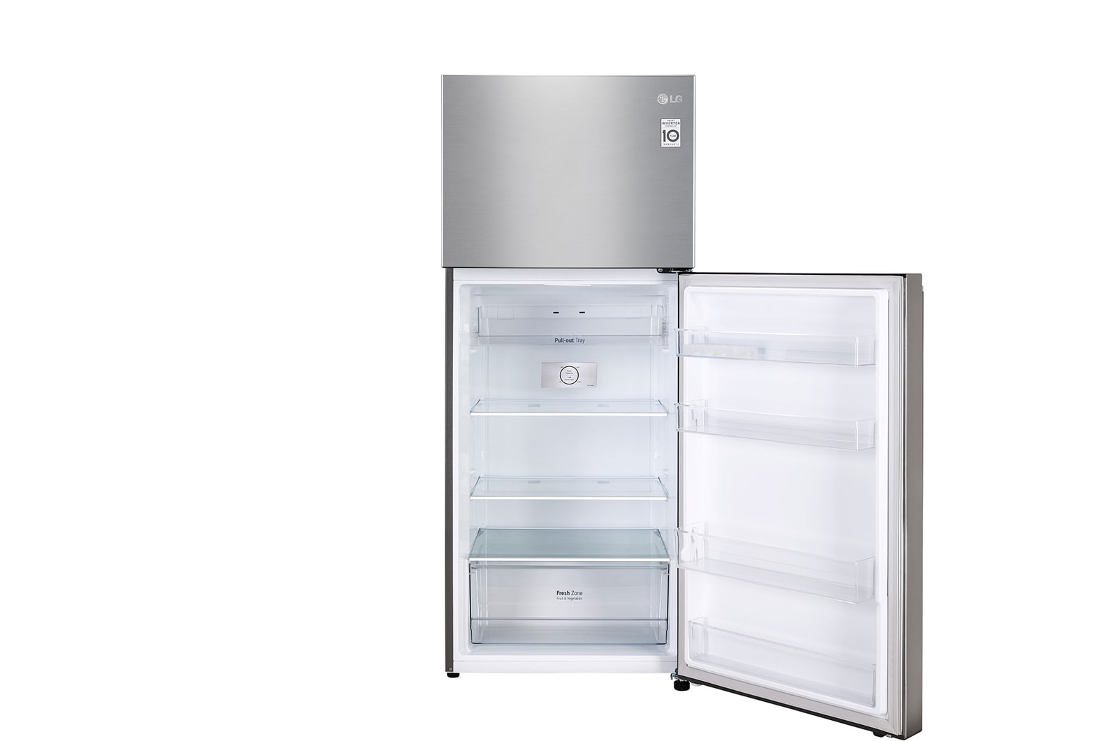LG GL-S422SPZX -Refrigerators-Left-View-Door-Open-Without-Content