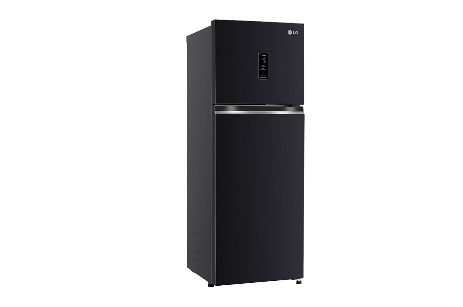 LG 246L Double Door Refrigerator, Convertible, DoorCooling+™, Ebony Sheen Finish, 3 Star, GL-T262TESX