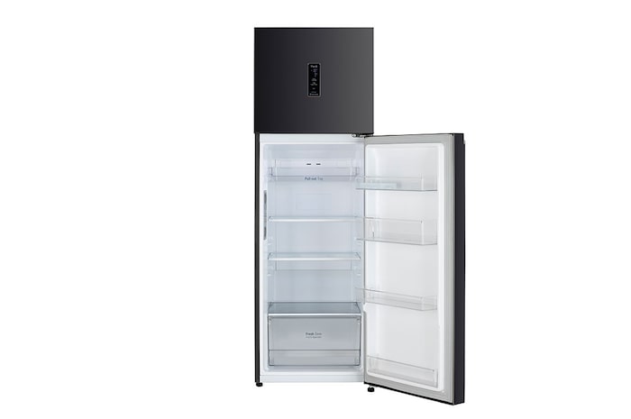 LG 272L Double Door Refrigerator, Wi-Fi Convertible, Door Cooling+™, Ebony Sheen Finish, 3 Star, GL-T312TESX