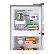 LG 272L, 3 Star, Smart Inverter Compressor, Convertible, DoorCooling+™, Smart Diagnosis™, Shiny Steel Finish, Frost-Free Double Door Refrigerator, GL-T312TPZX