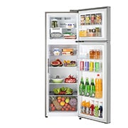 LG 272L, 3 Star, Smart Inverter Compressor, Convertible, DoorCooling+™, Smart Diagnosis™, Shiny Steel Finish, Frost-Free Double Door Refrigerator, GL-T312TPZX