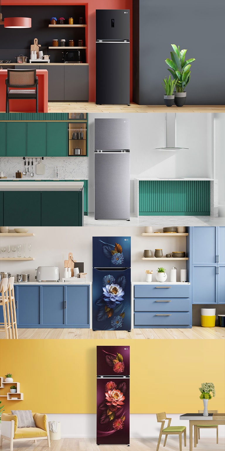 Chill In Style with LG Double-Door Refrigerators