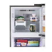 LG 322L Double Door Refrigerator, Wi-Fi Convertible, DoorCooling+™, Smart Diagnosis™, Shiny Steel, 2 Star, GL-T342TPZY