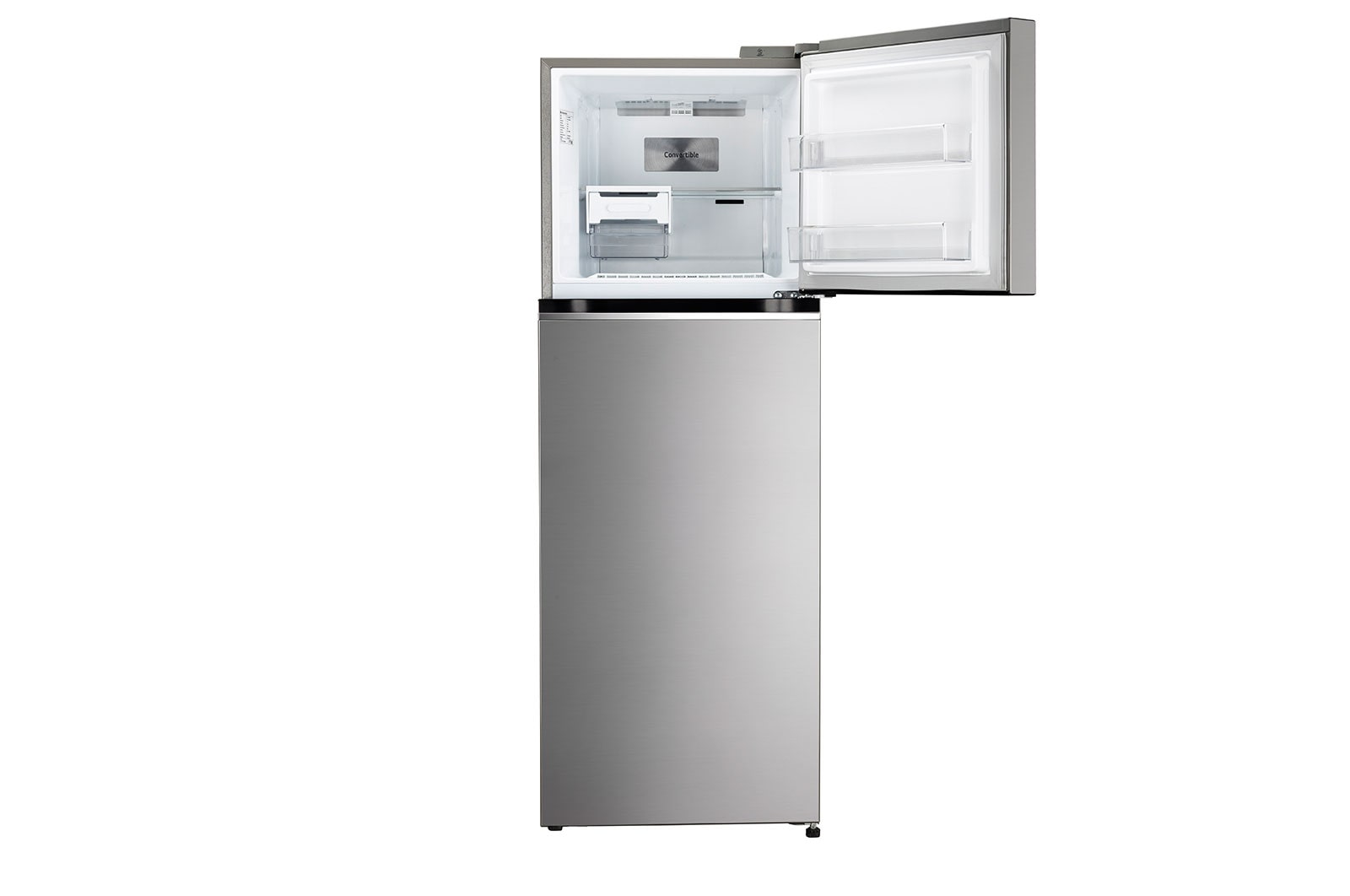 LG 322L Double Door Refrigerator, Wi-Fi Convertible, DoorCooling+™, Smart Diagnosis™, Shiny Steel, 2 Star, GL-T342TPZY