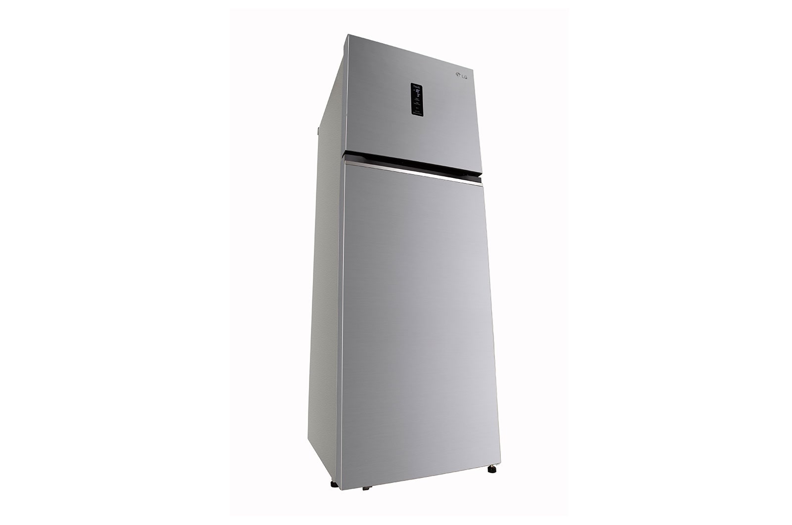 LG 322L Double Door Refrigerator, Wi-Fi Convertible, DoorCooling+™, Smart Diagnosis™, Shiny Steel, 2 Star, GL-T342TPZY