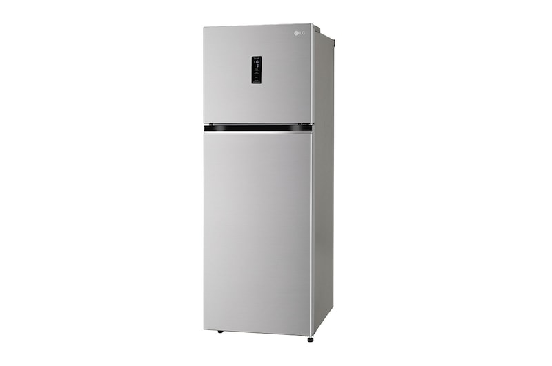 LG 322L Double Door Refrigerator, Wi-Fi Convertible, DoorCooling+™, Smart Diagnosis™, Shiny Steel, 2 Star, GL-T342TPZY