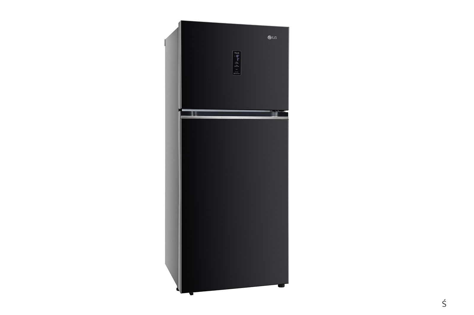 LG LG 380L Double Door Refrigerator , Wi-Fi Convertible Door Cooling™, Ebony Sheen Finish, 3 Star, GL-T412VESX