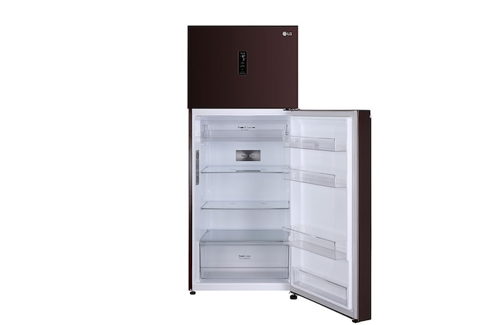 LG 380L Double Door Refrigerator, Convertible, Wi-Fi, Door Cooling™, Russet Sheen Finish, 3 Star, GL-T412VRSX
