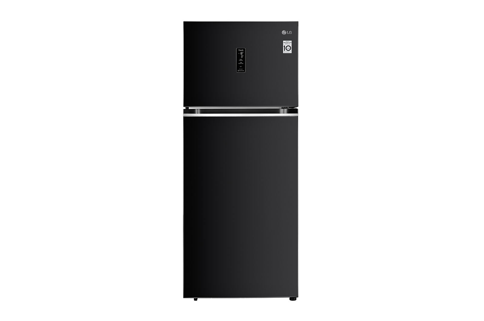 LG GL-T422VESX double door refrigerator front view