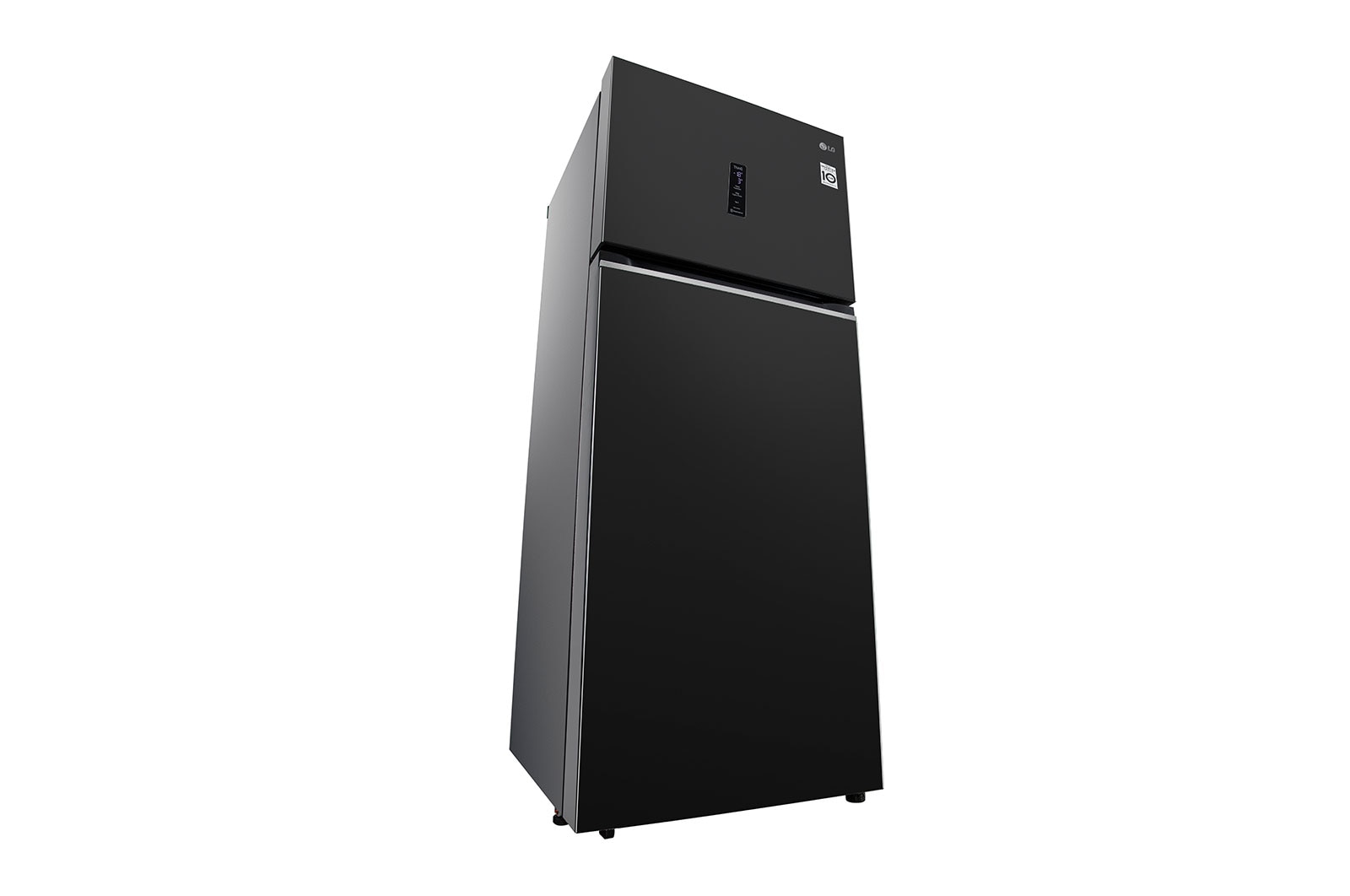 LG 398L Double Door Refrigerator, Convertible, Wi-Fi, Door Cooling™, Ebony Sheen Finish, 3 Star, GL-T422VESX