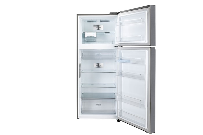 LG 398L Double Door Refrigerator, Convertible, Wi-Fi, Door Cooling™, Shiny Steel Finish, 3 Star, GL-T422VPZX