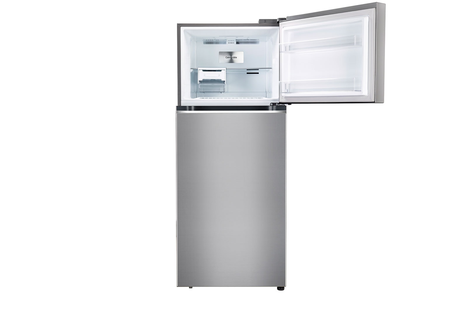 LG 398L, 3 Star, Smart Inverter Compressor, Convertible, Wi-Fi, Door Cooling™, Shiny Steel Finish, Frost-Free Double Door Refrigerator, GL-T422VPZX