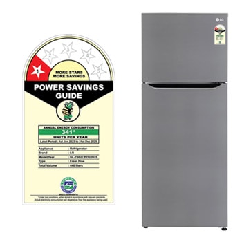 front view with door open and food