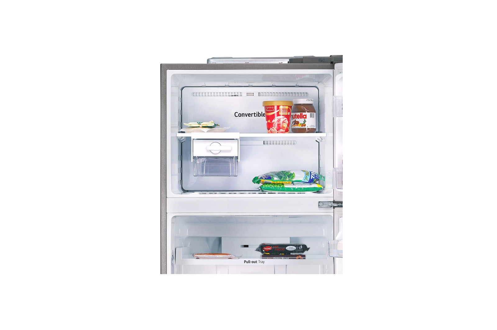 detail view of top section