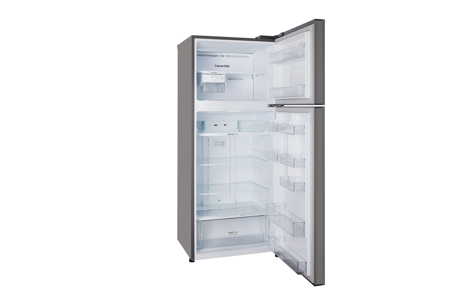 left view with door open