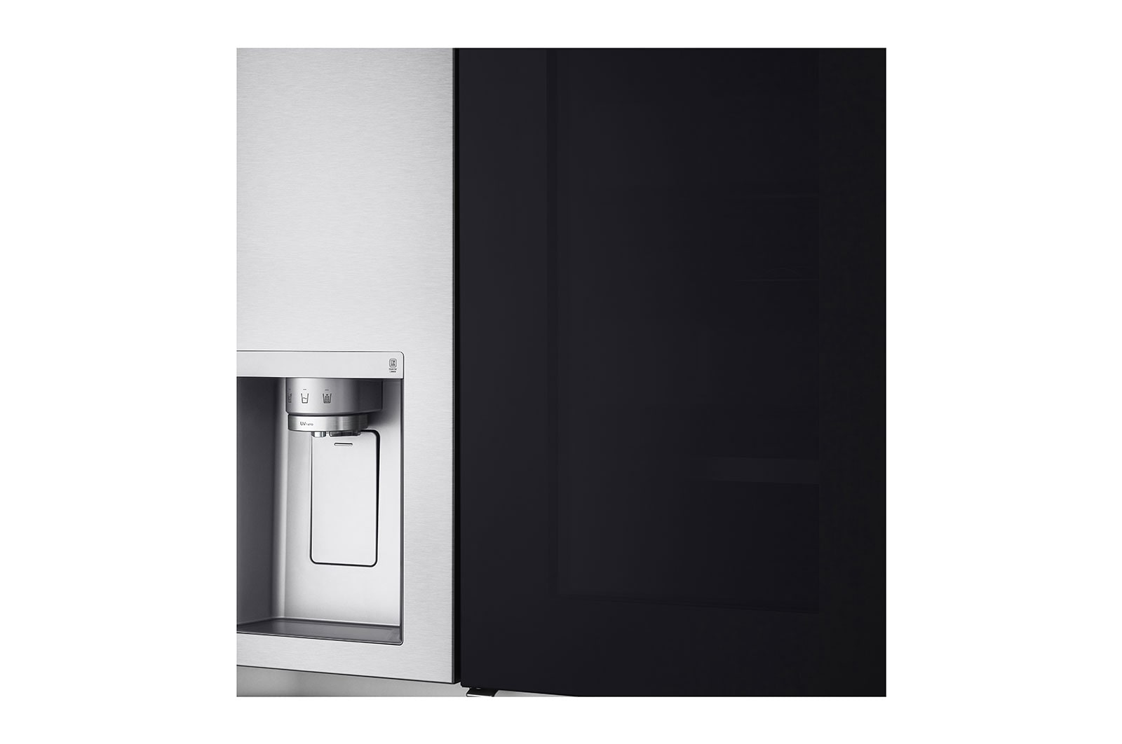 LG Knock Twice, See Inside, 635L InstaView Door-in-Door™, Side-by-Side Refrigerator with Smart Inverter Compressor, DoorCooling+™, Brushed Steel Finish, GL-X257ABSX