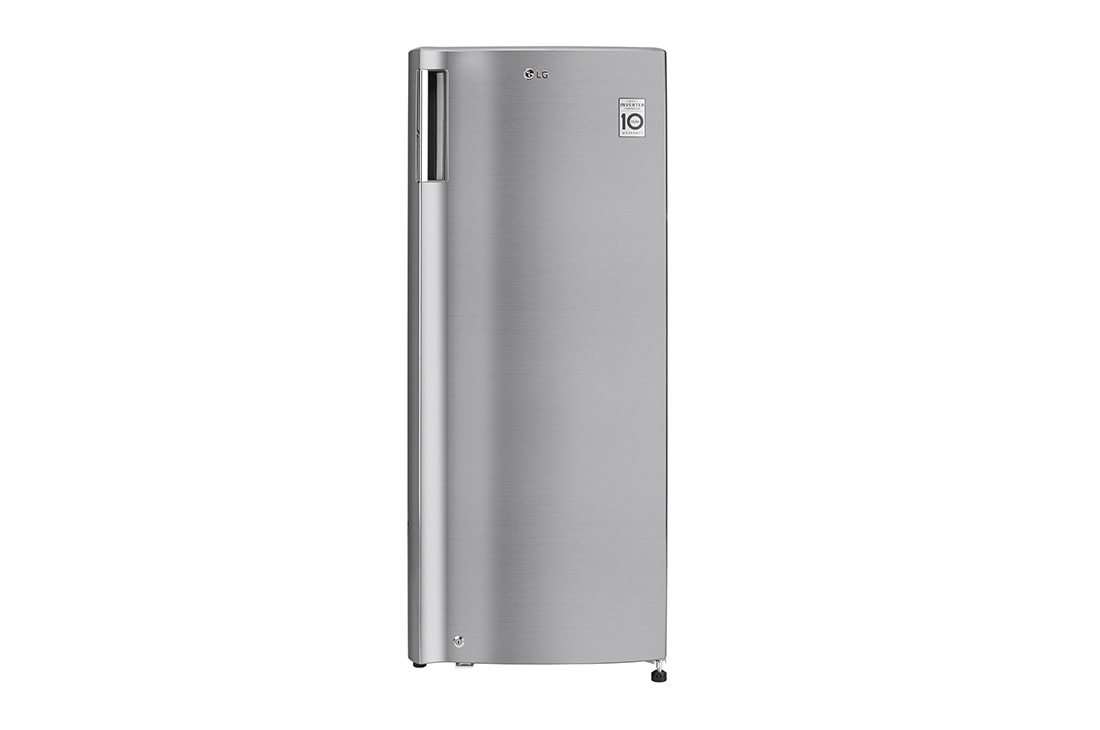 LG GN-304SLBT single door refrigerator front view