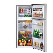 LG 240L, 2 Star, Smart Inverter Compressor, Convertible, Smart Diagnosis™, Shiny Steel Finish, Frost-Free Double Door Refrigerator, GL-S292SPZY