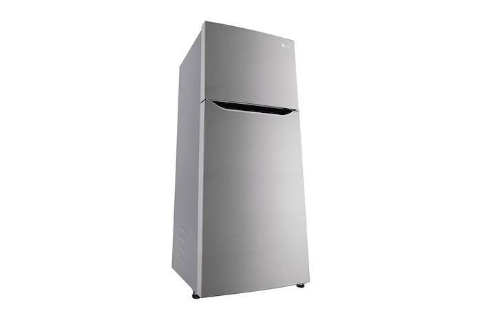 LG 240L Double Door Refrigerator , Convertible, Multi Air Flow, Shiny Steel Finish, 2 Star, GL-S292SPZY