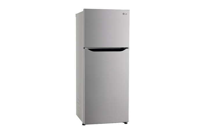 LG 240L Double Door Refrigerator , Convertible, Multi Air Flow, Shiny Steel Finish, 2 Star, GL-S292SPZY