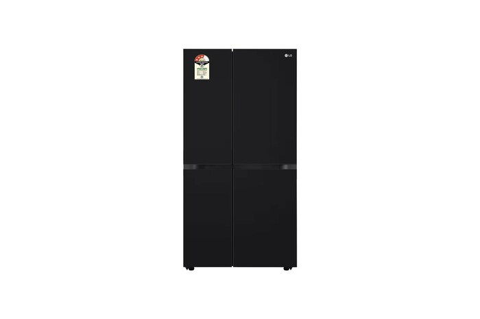 LG GL-B257DBM3 Side by Side Refrigerators front view