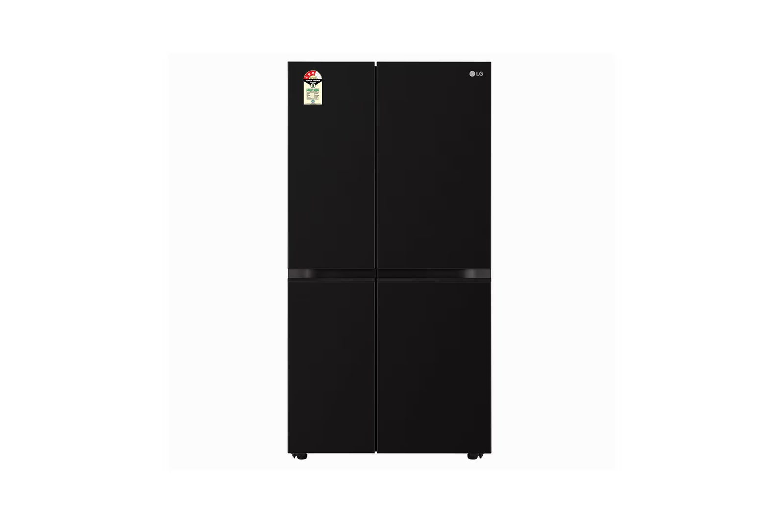 LG GL-B257JWB3 Side by Side Refrigerators front view