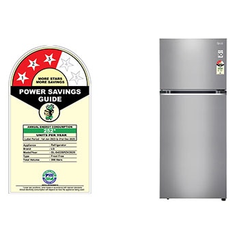 LG GL-S422SPZX Refrigerators-Front-View-Door-Open-Without-Content