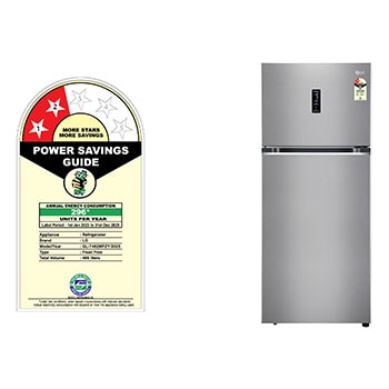 front view with door open with food