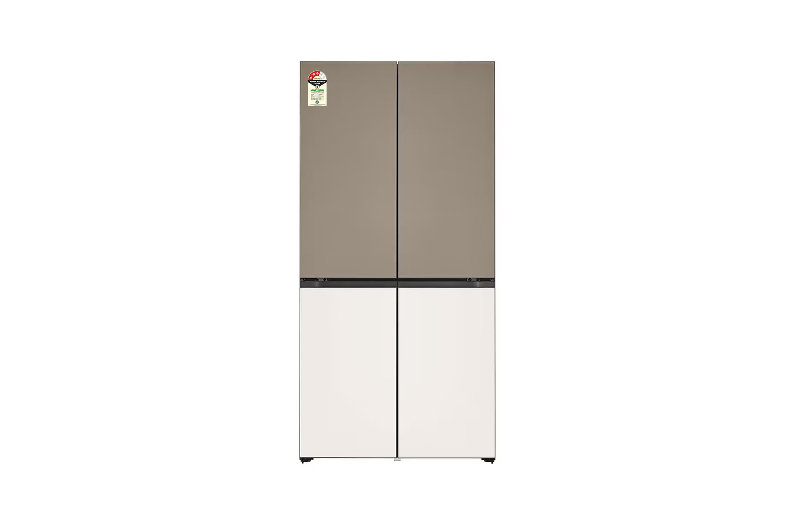 LG GR-B24FQGJB French Door Refrigerators front view