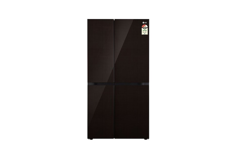 LG GL-B257DLN3 Side by Side Refrigerators front view