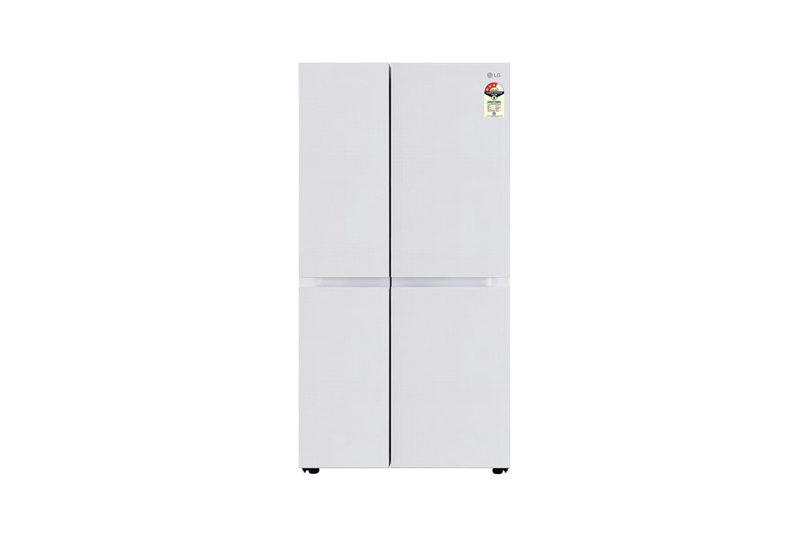 LG GL-B257DLW3 Side by Side Refrigerators front view