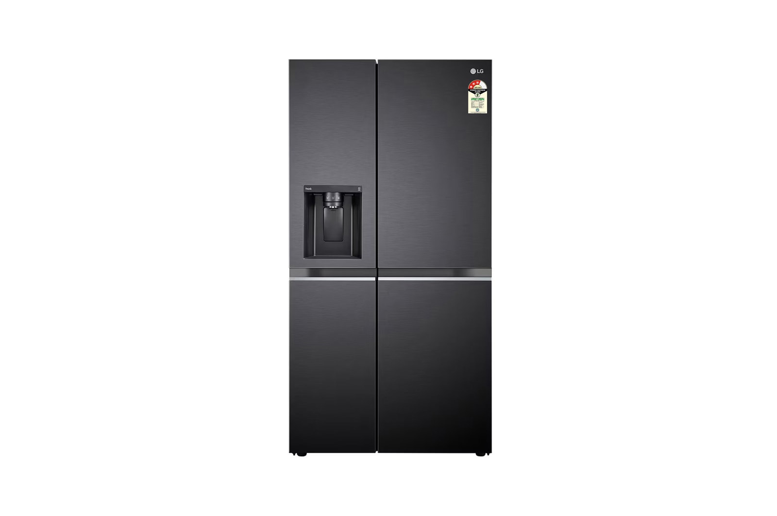 LG GL-L257CMC3 Side by Side Refrigerators front view