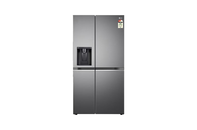 LG GL-L257CPZ3 Side by Side Refrigerators front view