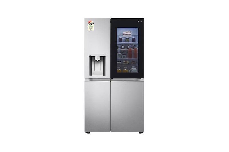 LG GL-X257ABS3 Side by Side Refrigerators front view