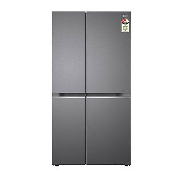 LG GL-B257HDS3 Side by Side Refrigerators front view