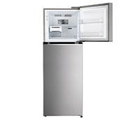 340 Litres Frost Free Refrigerator With Smart Inverter Compressor, Convertible Fridge, Smart Diagnosis™, Auto Smart Connect™, MOIST ‘N’ FRESH GL-S342SPZY Front View Top Door Open