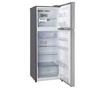 340 Litres Frost Free Refrigerator With Smart Inverter Compressor, Convertible Fridge, Smart Diagnosis™, Auto Smart Connect™, MOIST ‘N’ FRESH GL-S342SPZY Left View Door Open Without Content