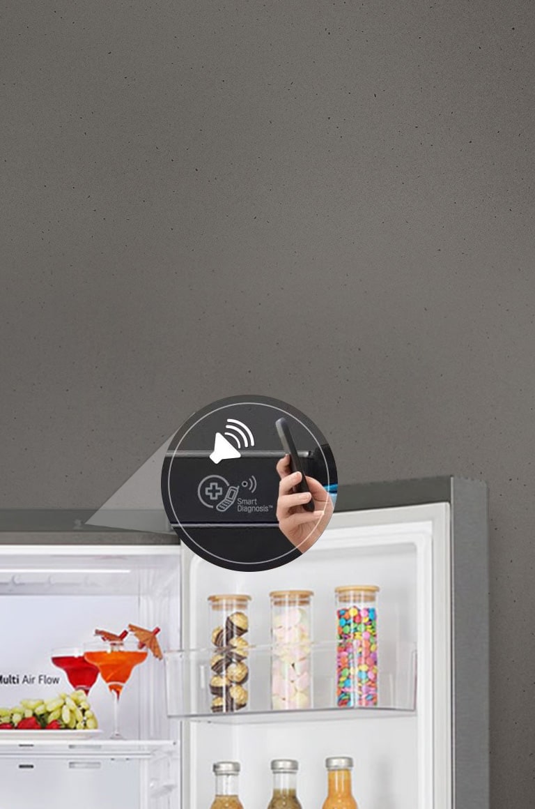 LG GL-B257HDSY Refrigerator Smart Diagnosis