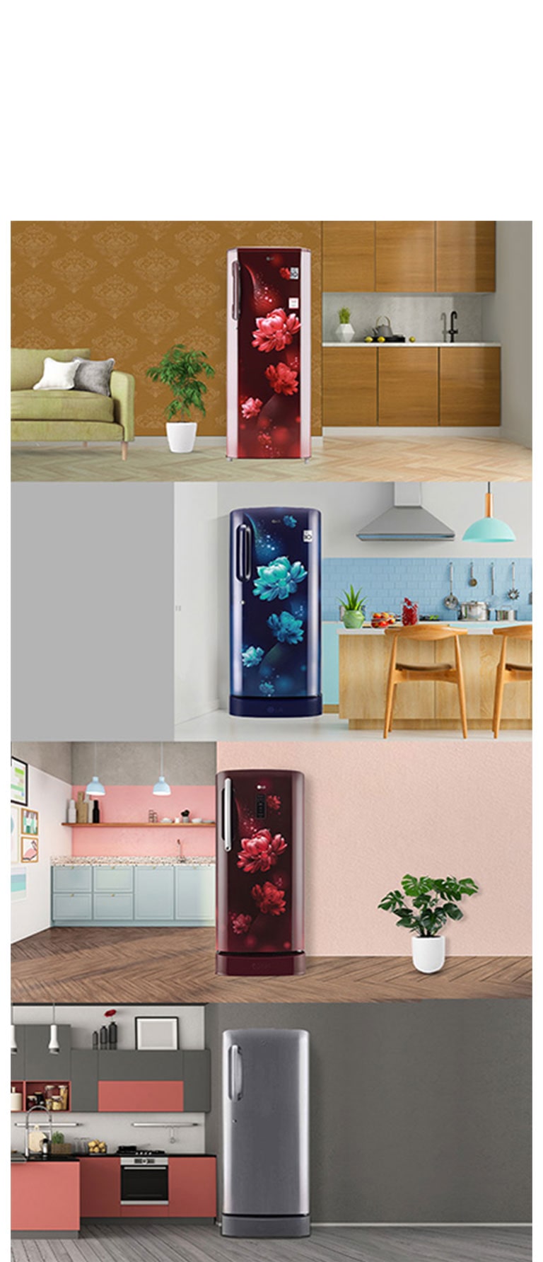 LG Single-Door Refrigerators