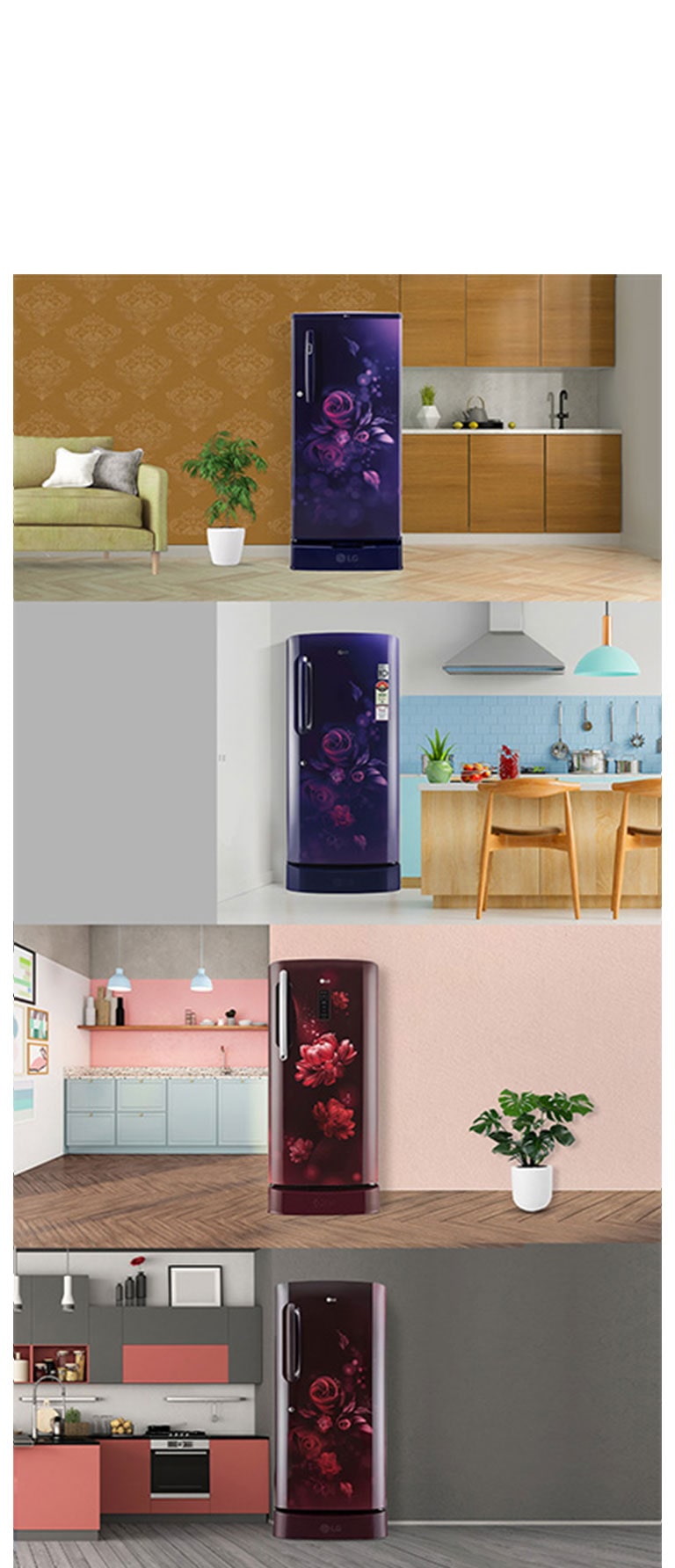 LG Single-Door Refrigerators