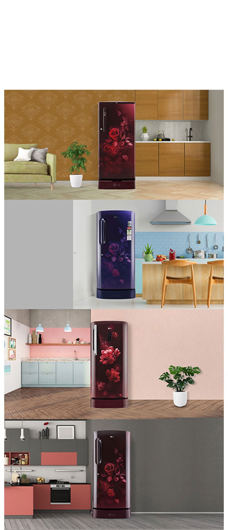 LG Single-Door Refrigerators