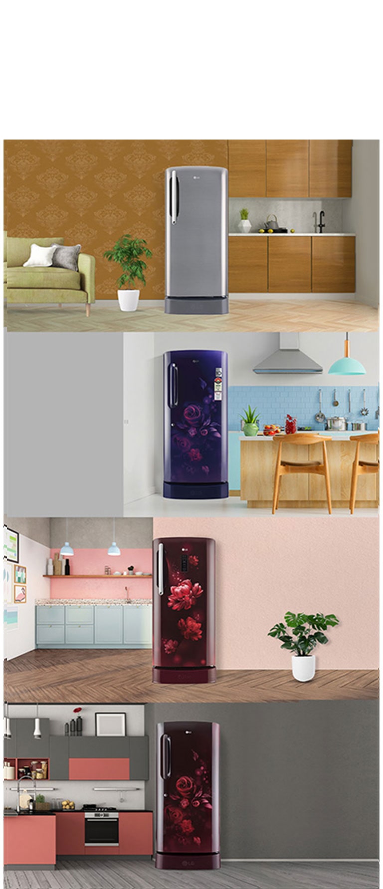 LG Single-Door Refrigerators