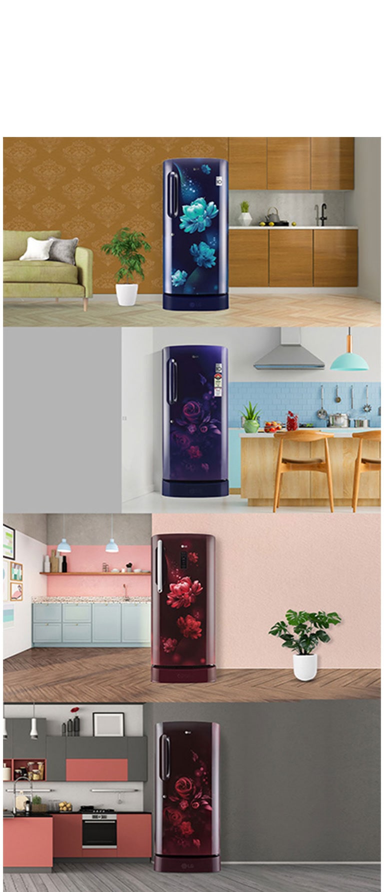 LG Single-Door Refrigerators