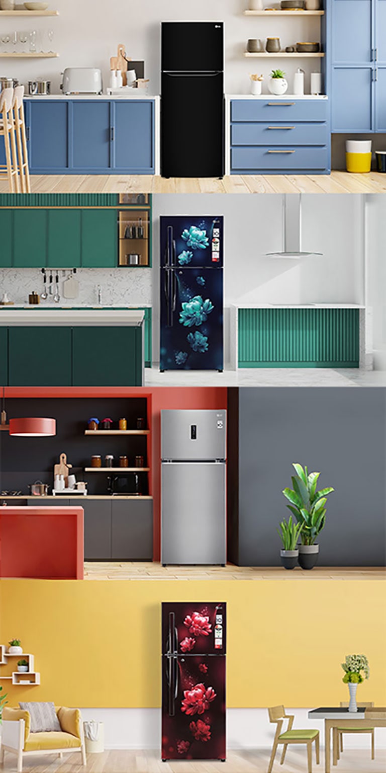 Chill In Style with LG Double-Door Refrigerators