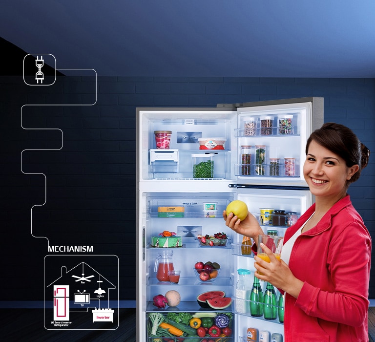 Lg smart store connect refrigerator